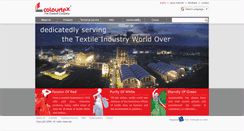 Desktop Screenshot of colourtex.co.in